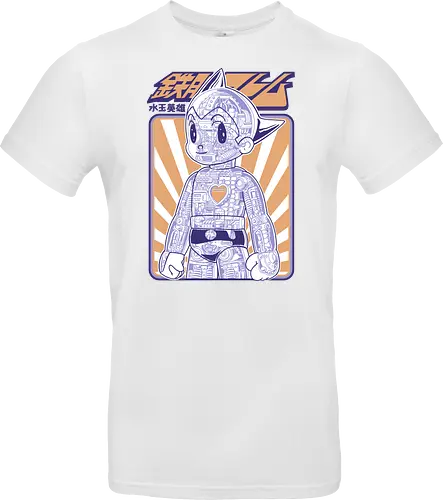 Astro Boy Mechanische Anatomie Retro Anime Roboter