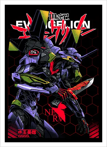 NGE Einheit 01 Mecha Anime