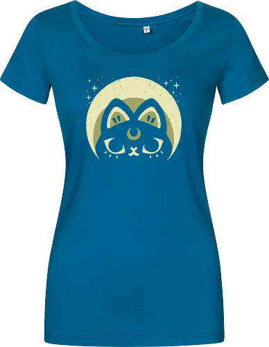 Half Moon Witchy Cat