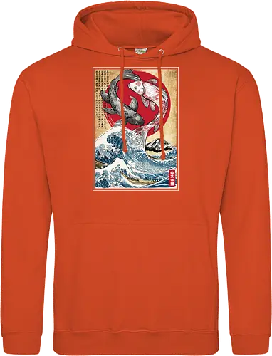 Koi balance in Japan