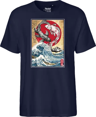 Koi balance in Japan