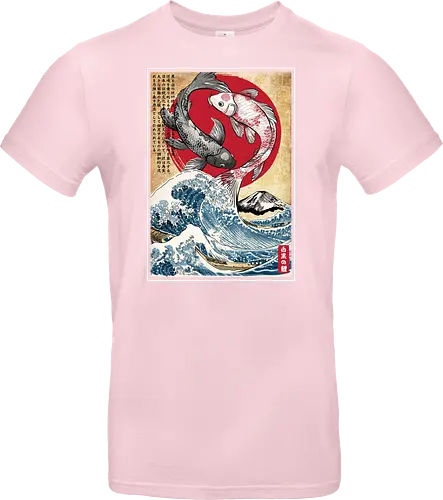 Koi balance in Japan