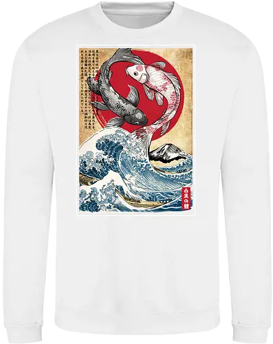 Koi balance in Japan