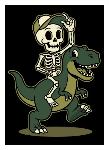 The Rad Skeleton Rider