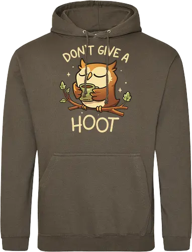 Dont Give A Hoot - Cute Coffee Owl