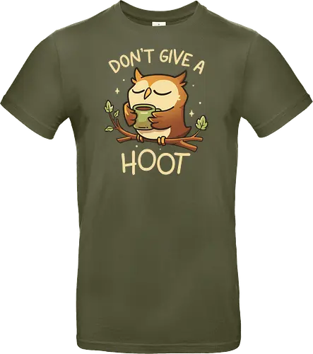 Dont Give A Hoot - Cute Coffee Owl