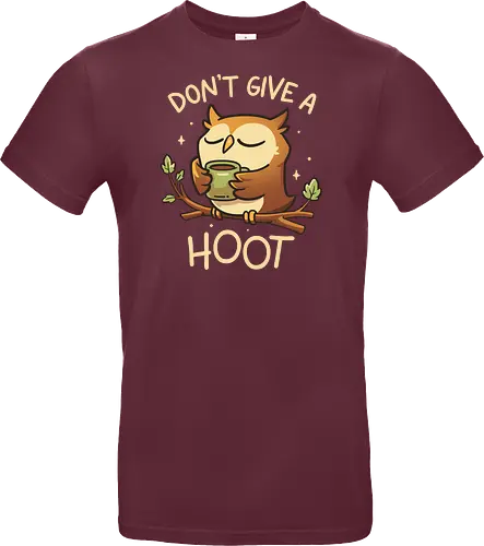 Dont Give A Hoot - Cute Coffee Owl