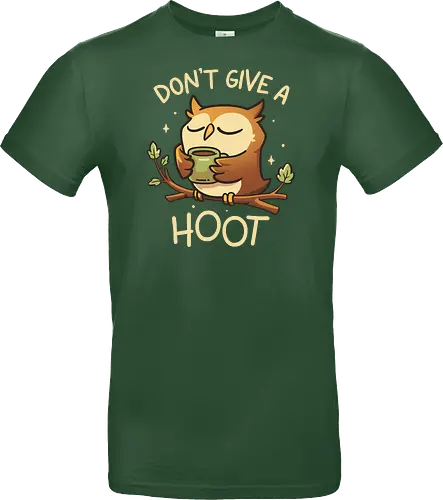 Dont Give A Hoot - Cute Coffee Owl