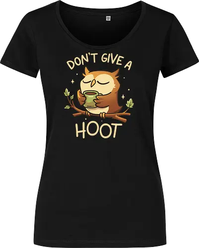 Dont Give A Hoot - Cute Coffee Owl