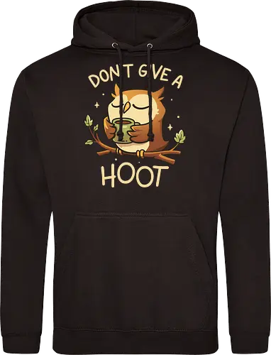 Dont Give A Hoot - Cute Coffee Owl