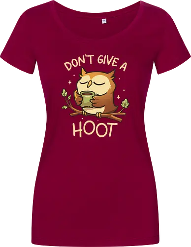 Dont Give A Hoot - Cute Coffee Owl