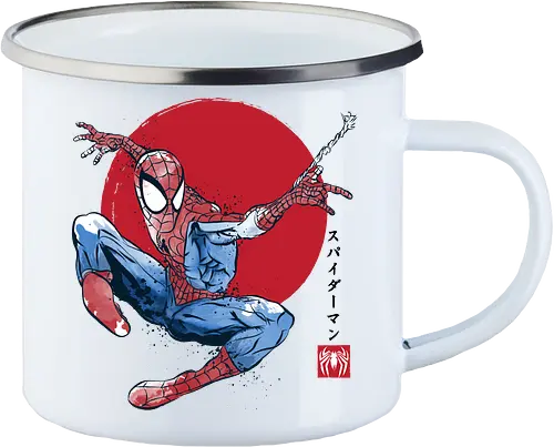The spider sumi e