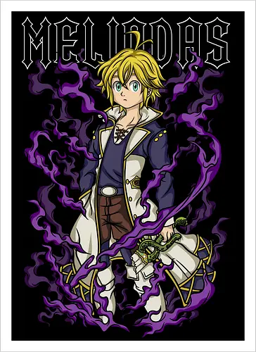 Meliodas Demon Aura