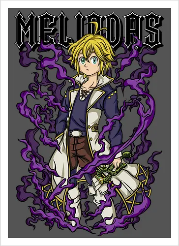 Meliodas Demon Aura