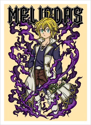 Meliodas Demon Aura