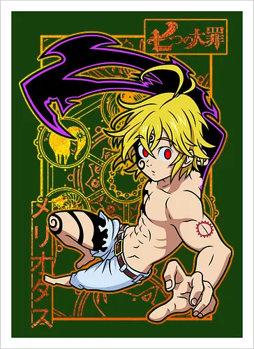 Meliodas Shadow Form