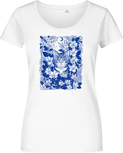Moon Garden Cat