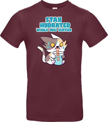 Stay Hydrated 2 - Katze, Sommer, Stay Hydrated - Standard T-Shirt