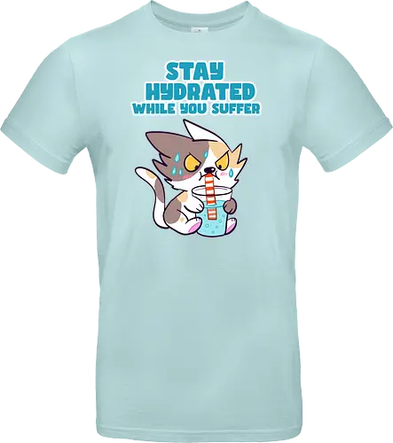 Stay Hydrated 2 - Katze, Sommer, Stay Hydrated - Standard T-Shirt