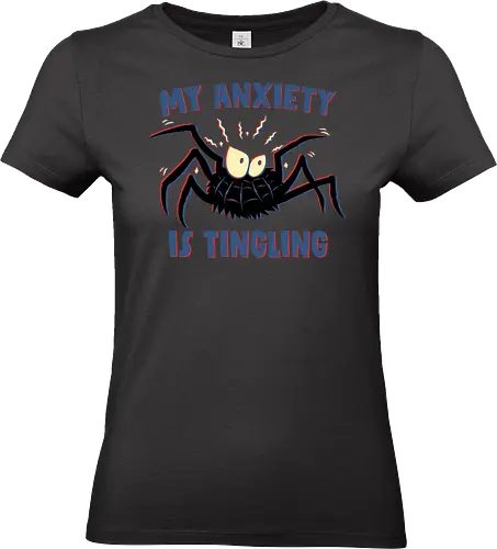 Tingling Anxiety - Spideman, Tingling, Anxiety - Standard T-Shirt (Women)