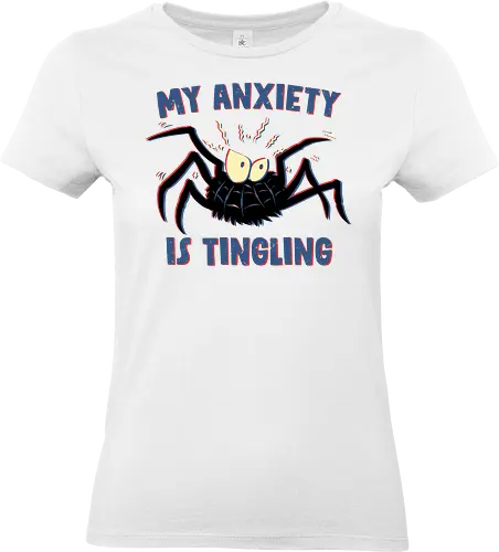 Tingling Anxiety - Spideman, Tingling, Anxiety - Standard T-Shirt (Women)