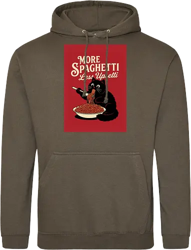 More spaghetti less upsetti hungry cat spaghetti 
