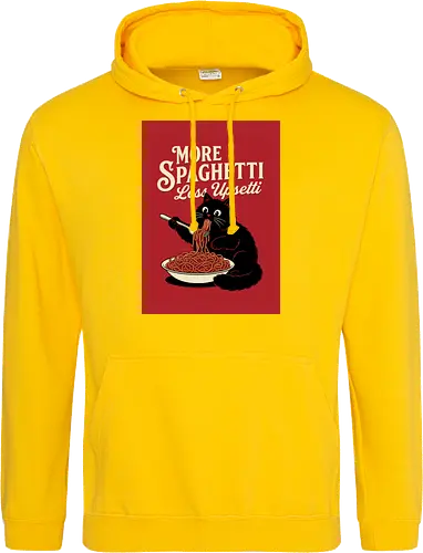 More spaghetti less upsetti hungry cat spaghetti 