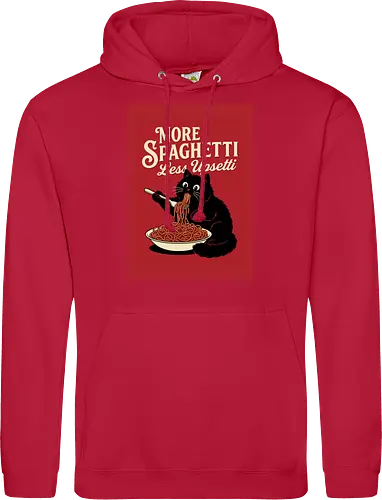 More spaghetti less upsetti hungry cat spaghetti 