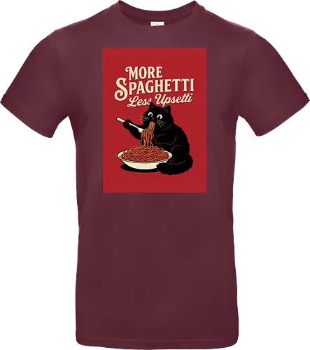 More spaghetti less upsetti hungry cat spaghetti 