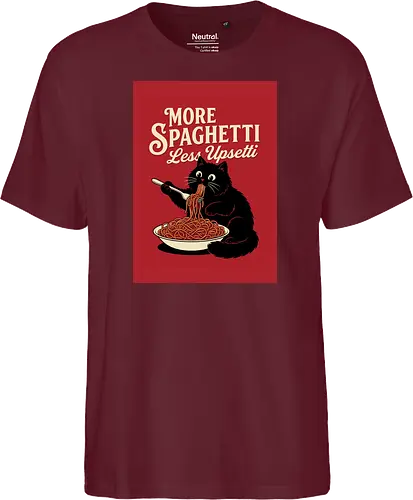 More spaghetti less upsetti hungry cat spaghetti 
