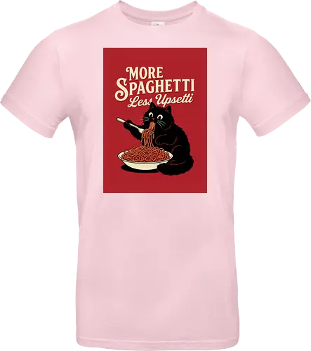 More spaghetti less upsetti hungry cat spaghetti 