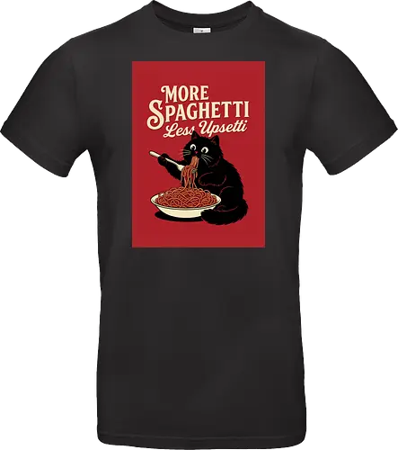 More spaghetti less upsetti hungry cat spaghetti 