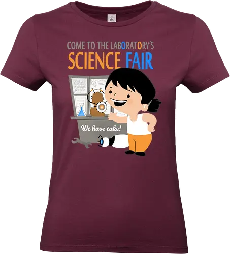 Aperture Science Fair - Gateway, aperature, Glados, Portal Gun, Science Fair - Standard T-Shirt (Women)