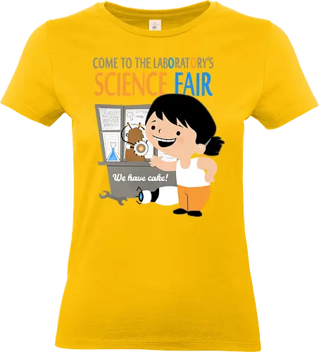 Aperture Science Fair - Gateway, aperature, Glados, Portal Gun, Science Fair - Standard T-Shirt (Women)