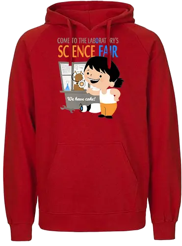 Aperture Science Fair - Gateway, aperature, Glados, Portal Gun, Science Fair - Fairtrade Hoodie