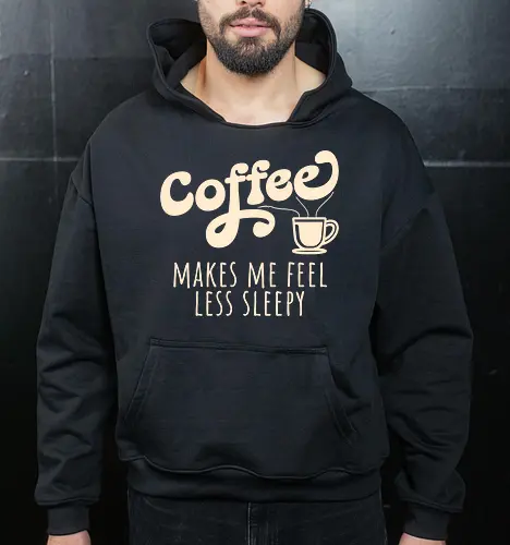 Coffee Makes Me Feel Less Sleepy Funny Coffee Lover 
