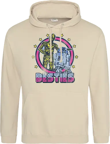 Retro Roboter Besties – Bestes Duo der Galaxis