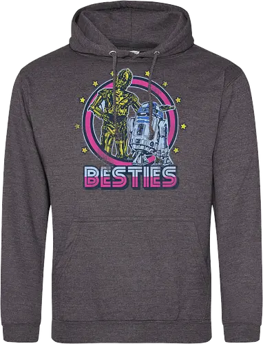 Retro Roboter Besties – Bestes Duo der Galaxis