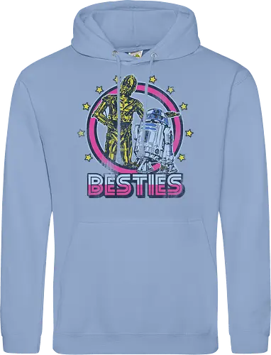 Retro Roboter Besties – Bestes Duo der Galaxis