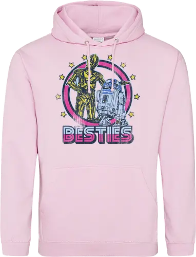 Retro Roboter Besties – Bestes Duo der Galaxis