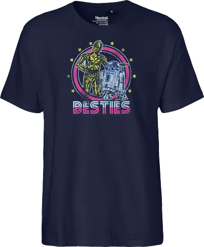 Retro Roboter Besties – Bestes Duo der Galaxis