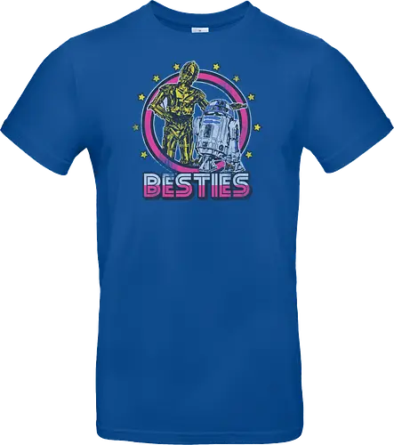 Retro Roboter Besties – Bestes Duo der Galaxis