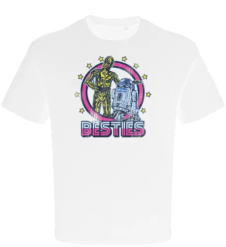 Retro Roboter Besties – Bestes Duo der Galaxis