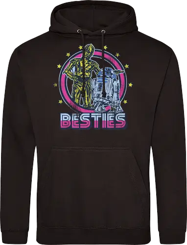 Retro Roboter Besties – Bestes Duo der Galaxis