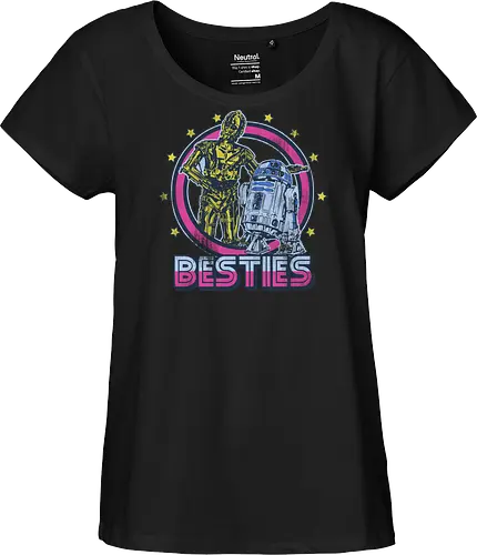 Retro Roboter Besties – Bestes Duo der Galaxis