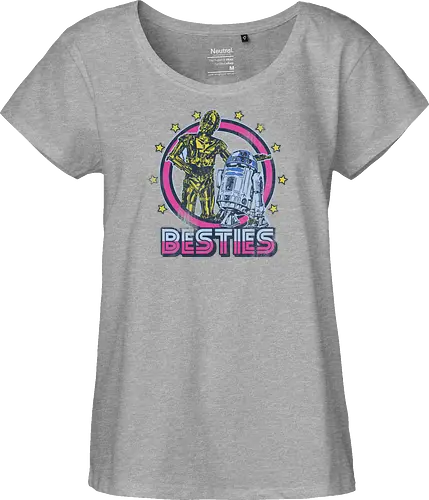 Retro Roboter Besties – Bestes Duo der Galaxis