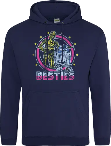 Retro Roboter Besties – Bestes Duo der Galaxis