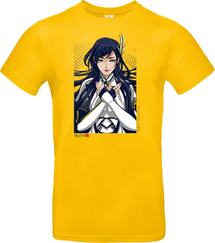 Majestätische Walküre – Himmlische Kriegerin Premium - walküre premium kunst, Brunhilde, Record of Ragnarok, Shuumatsu no Valkyrie, himmlische kriegerin design, anime walküre druck, blaue goldene kriegerin kunst, nordische mythologie anime, mystische kriegerin design, blauhaarige walküre kunst, weißer rüstung kriegerin, starke weibliche anime kunst, epische kriegerin design, goldene walküre druck, mystische kriegerin kunst, elegante anime kriegerin, premium walküre druck, himmlische kriegerin vintage - Standard T-Shirt