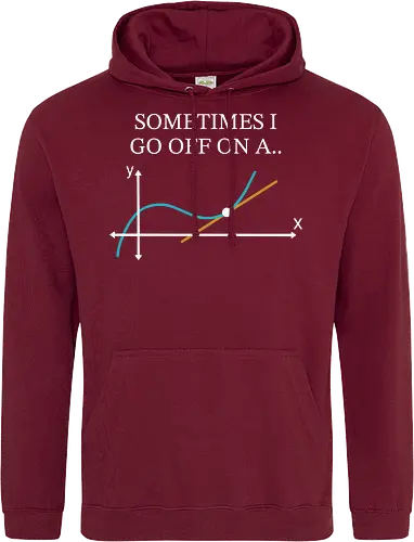 Math Teacher Gifts - Sometimes I go Off on a Tangent