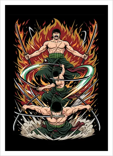 Santoryu Fury: The Three-Sword Master